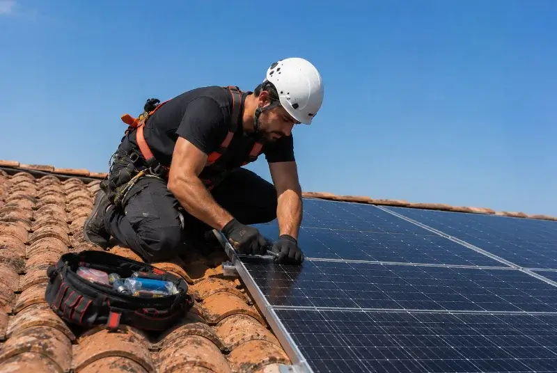 Maintenance et monitoring de panneaux solaires à Illkirch-Graffenstaden
